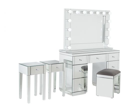 Dressing Table Mirror Replacement Off, Replacement Mirror For Vanity Table