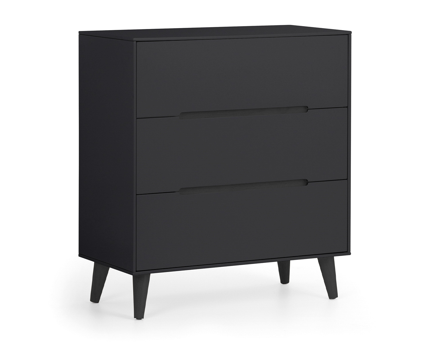 Image of Alicia Grey Chest with 3 Drawers